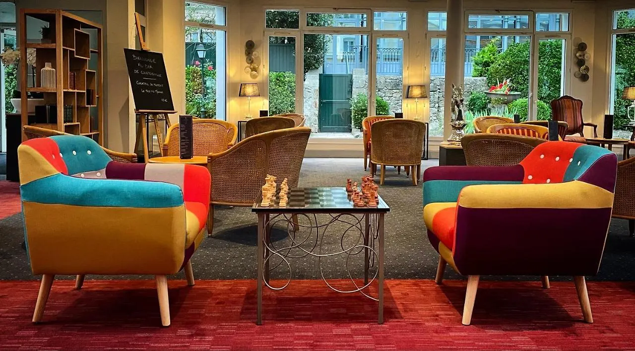 ****  Grand Hotel De Courtoisville - Piscine & Spa, The Originals Relais Saint-Malo France